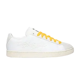 PUMA: Белые кроссовки  Suede