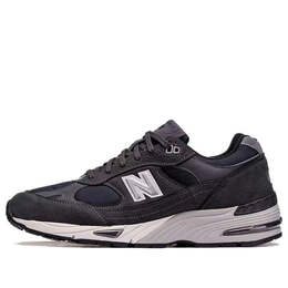 New Balance: Тёмные кроссовки  991