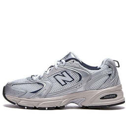 New Balance: Серые кроссовки  530