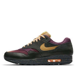 Nike: Фиолетовые кроссовки  Air Max 1