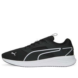 PUMA: Чёрные кроссовки 
