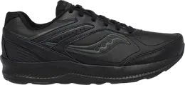 Saucony: Чёрные кроссовки 
