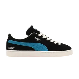 PUMA: Чёрные кроссовки  Suede