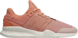 New Balance: Розовые кроссовки 