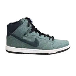 Nike: Синие кроссовки  Dunk High Premium SB