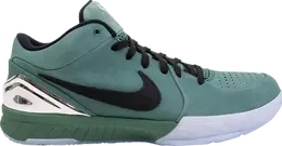 Nike: Зелёные кроссовки  Kobe 4 Protro