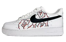 Nike: Чёрные кроссовки  Air Force 1