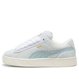 PUMA: Голубые кроссовки  Suede