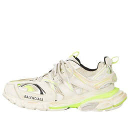 Balenciaga: Белые кроссовки  Track