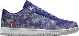 Nike: Фиолетовые кроссовки  Dunk Low