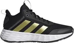 Adidas: Чёрные кроссовки 