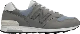 New Balance: Серые кроссовки 
