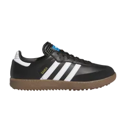 Adidas: Чёрные кроссовки  Samba