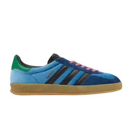 Adidas: Синие кроссовки  Gazelle Indoor