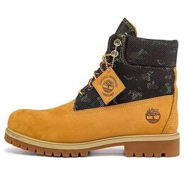 Timberland: Жёлтые кроссовки 