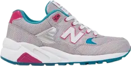 New Balance: Розовые кроссовки 