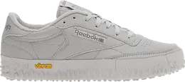 Reebok: Серые кроссовки  Club C