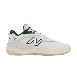 New Balance: Зелёные кроссовки 