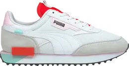 PUMA: Белые кроссовки  Future Rider