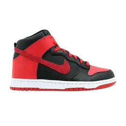Nike: Красные кроссовки  Dunk High