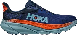 HOKA: Голубые кроссовки 