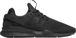 New Balance: Чёрные кроссовки 
