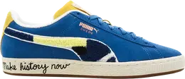 PUMA: Чёрные кроссовки  Suede Classic