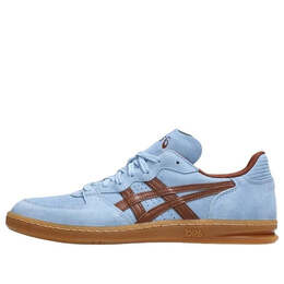 Asics: Голубые кроссовки 
