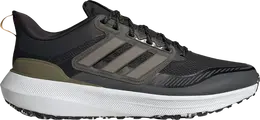 Adidas: Чёрные кроссовки 