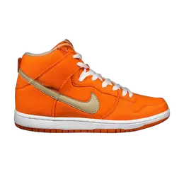 Nike: Оранжевые кроссовки  Dunk High Pro SB