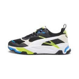 PUMA: Чёрные кроссовки 