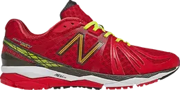 New Balance: Красные кроссовки 