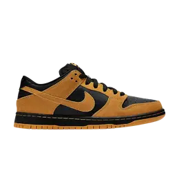 Nike: Жёлтые кроссовки  SB Dunk Low Pro