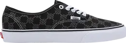 Vans: Чёрные кроссовки  Authentic