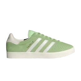 Adidas: Зелёные кроссовки  Gazelle
