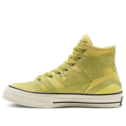 Converse: Зелёные кроссовки  Chuck 70 E260 High