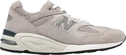 New Balance: Серые кроссовки 