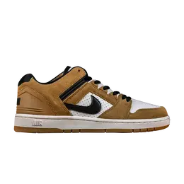 Nike: Коричневые кроссовки  Air Force
