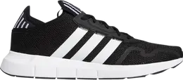 Adidas: Чёрные кроссовки  Swift Run