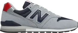 New Balance: Серые кроссовки  996