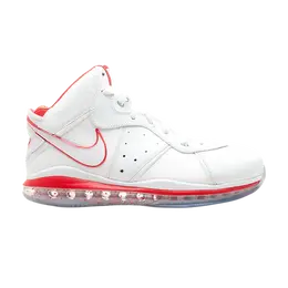 Nike: Белые кроссовки  Lebron 8