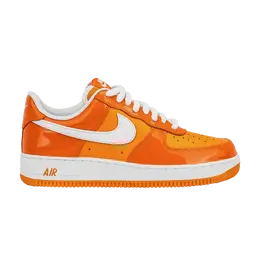 Nike: Оранжевые кроссовки  Air Force 1