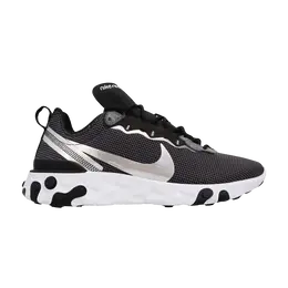 Nike: Чёрные кроссовки  React Element 55