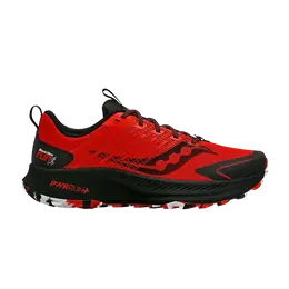 Saucony: Чёрные кроссовки 