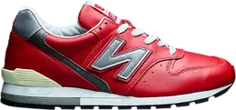 New Balance: Красные кроссовки  996