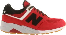 New Balance: Красные кроссовки 