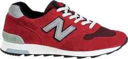 New Balance: Красные кроссовки 