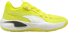 PUMA: Жёлтые кроссовки  Court Rider