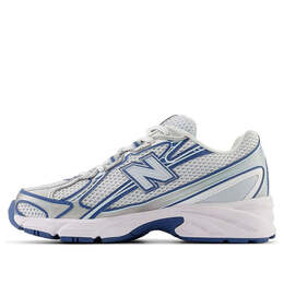 New Balance: Голубые кроссовки 
