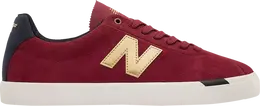 New Balance: Красные кроссовки 